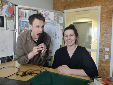 <p>Tommy Bonté och Frida Andersson, Brobygrafiska</p>
