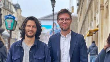 <p>Nicolas Piffeteau, FR Operations Manager på &Repeat och Tor Espen Steinvik, vd på &Repeat</p>
