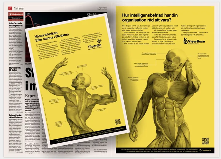 <p>Tio olika annonser under tio dagar i tidningen Dagens Industri ska locka investerare.</p>
