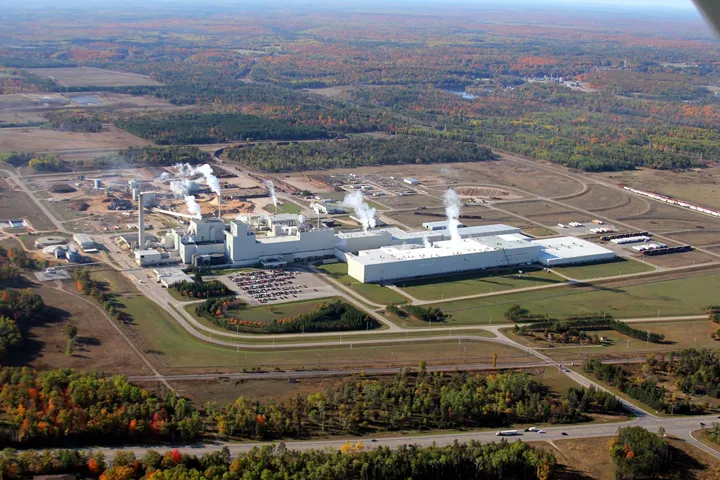 <p>Versos bruk i Quinnesec.</p>
