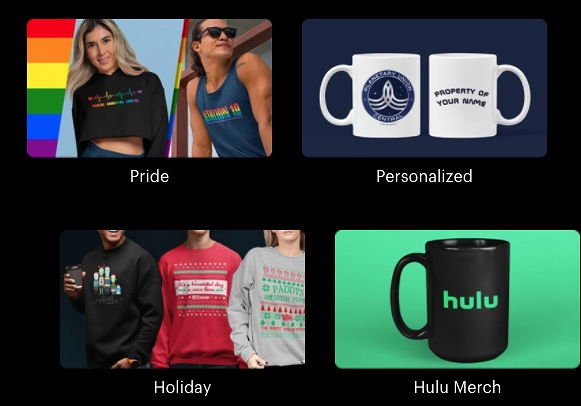 <p>Streamingtjänsten Hulu släpper nu sin egen affär för merchandise.</p>
