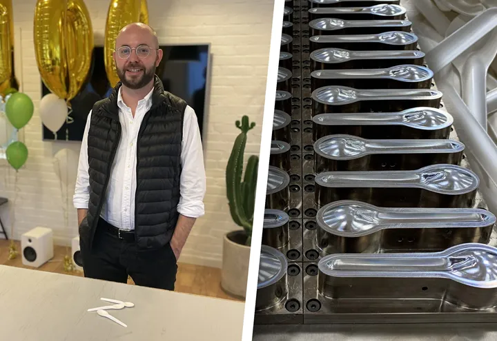 <p>Linus Larsson vd på Pulpac.</p>
