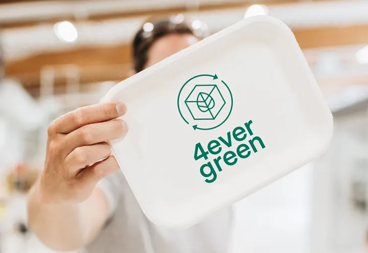 <p>Tråg från Pulpac. (Bilden är ett montage)</p>
