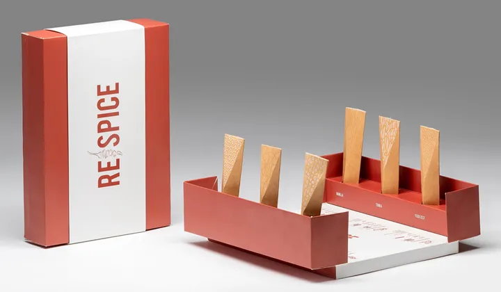 <p>Årets totala vinnare i Pida är det franska bidraget ”RESPICE” – en innovativ förpackning för kryddor.</p>
