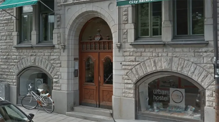 <p>Barnhusgatan 16.</p>
