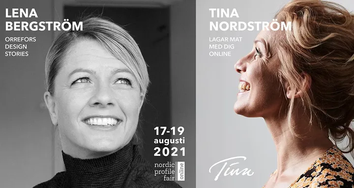 <p>Lena Bergströmsoch Tina Nordström ska inspirera besökarna på olika sätt.</p>
