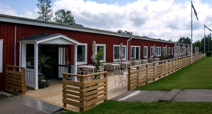 <p>Den nyinvigda delikatessbutiken i Kosta.</p>
