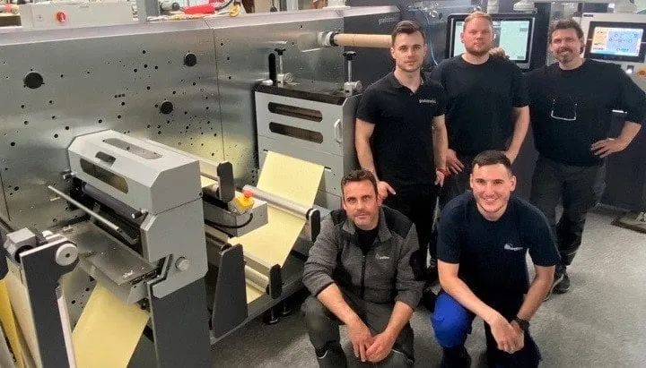 <p>Den nya maskinen hos Interket.</p>
