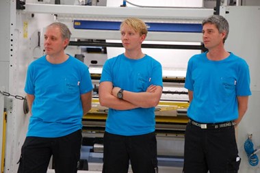 <p>Jan-Erik Olsson, Erik Robertsson och Peter Neuman.</p>

