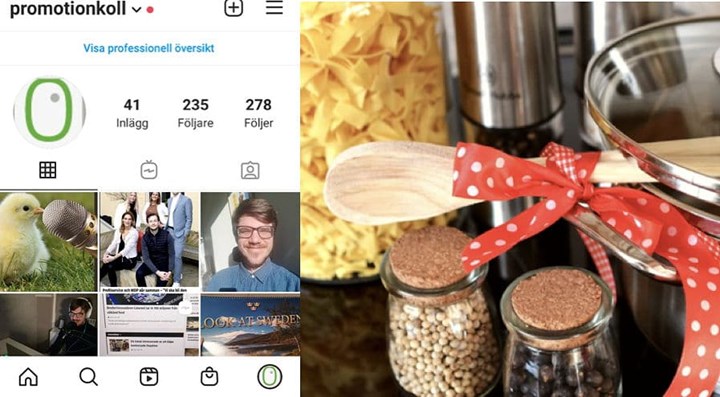 <p>@Promotionkoll kanske kan bli en en hubb för fina produkter?</p>
