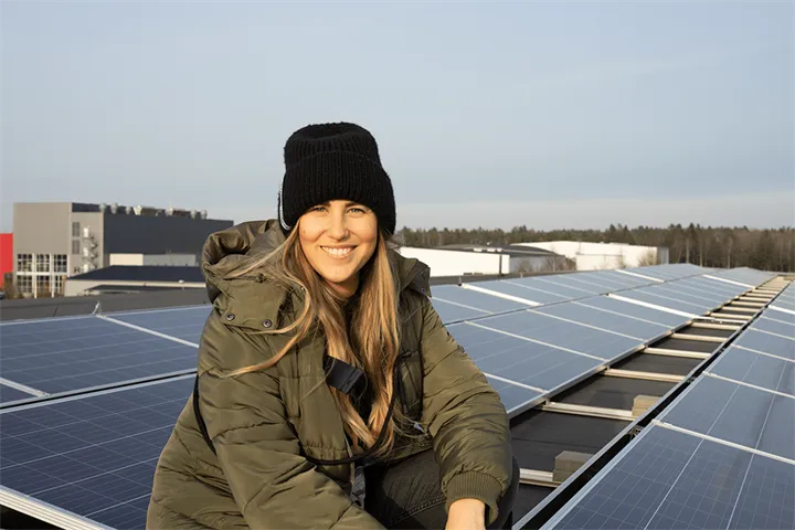 <p>Ulrika Rosén är hållbarhetsansvarig på Skyltmax.</p>
