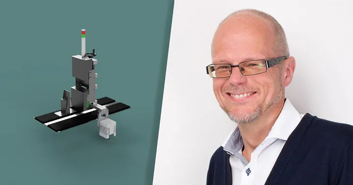 <p>Kaj Christensen på 21grams har varit med och utvecklat den nya adresskrivaren.</p>
