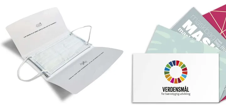 <p>Det nya fodralet till munskydd.</p>
