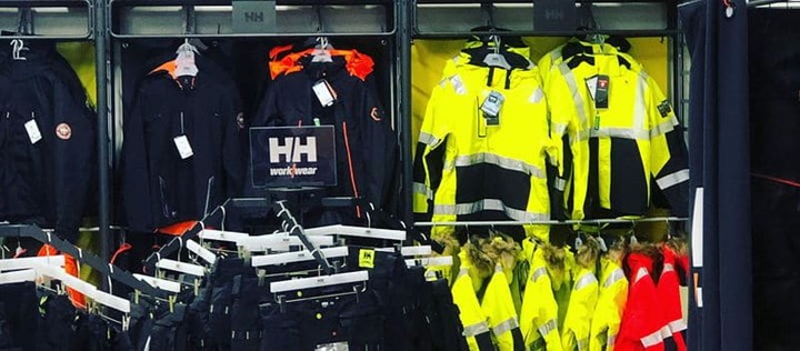 <p>Bild från Svea Yrkes & Profilkläders butik i Västerhaninge.</p>
