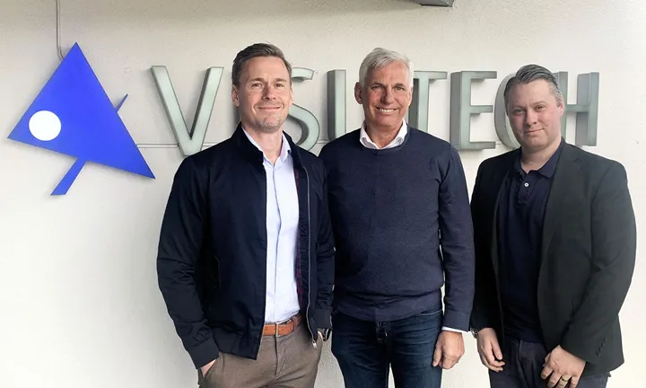 <p>Visutech med Johan Lidström, Jan-Olof Jungersten och Johan Gustafsson tittar framåt mot nästa Drupa.</p>
