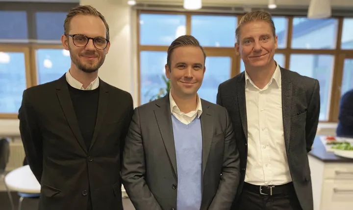 <p>Experter på portooptimering. Stefan Blomqvist</p>
<p>Michel Anbratt<br />
David André, VD Mailworld AB</p>
