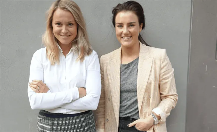 <p>Malin Lundberg Aguilera och Emelie Grahn (Bild: Pressbild)</p>
