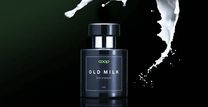 <p>Unik produkmedia från Coop i form av gammal mjölk.</p>
