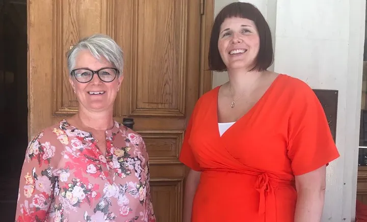 <p>Karin Alkell och Camilla Westlund på Kemikalieinspektionen</p>
