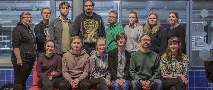 <p>14 av de 26 nya grafiska producenterna som är redo för näringslivet. (Bild: Xenter)</p>
