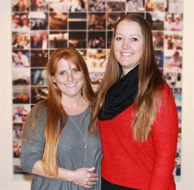 <p>Therése Weidfeldt och Åsa Frölander jobbar på nya kontoret i Karlstad.</p>
