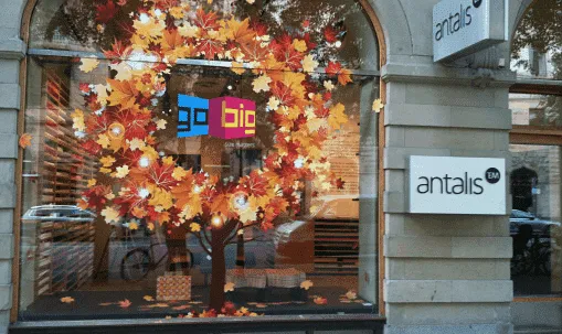 <p>Antalis butik med showroom på Birger Jarlsgatan i Stockholm.</p>
