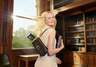 Coach Explore Your Story_Elle Fanning_Black Tabby