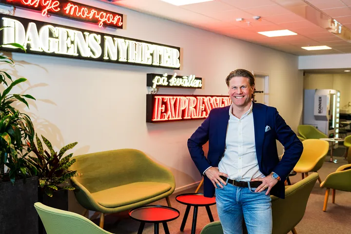 Paul Brandenfeldt, försäljningsdirektör Bonnier News